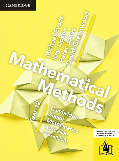 Mathematical Methods Year 12