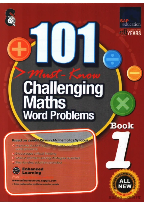 101 Challenging Maths Word Problems Book 1